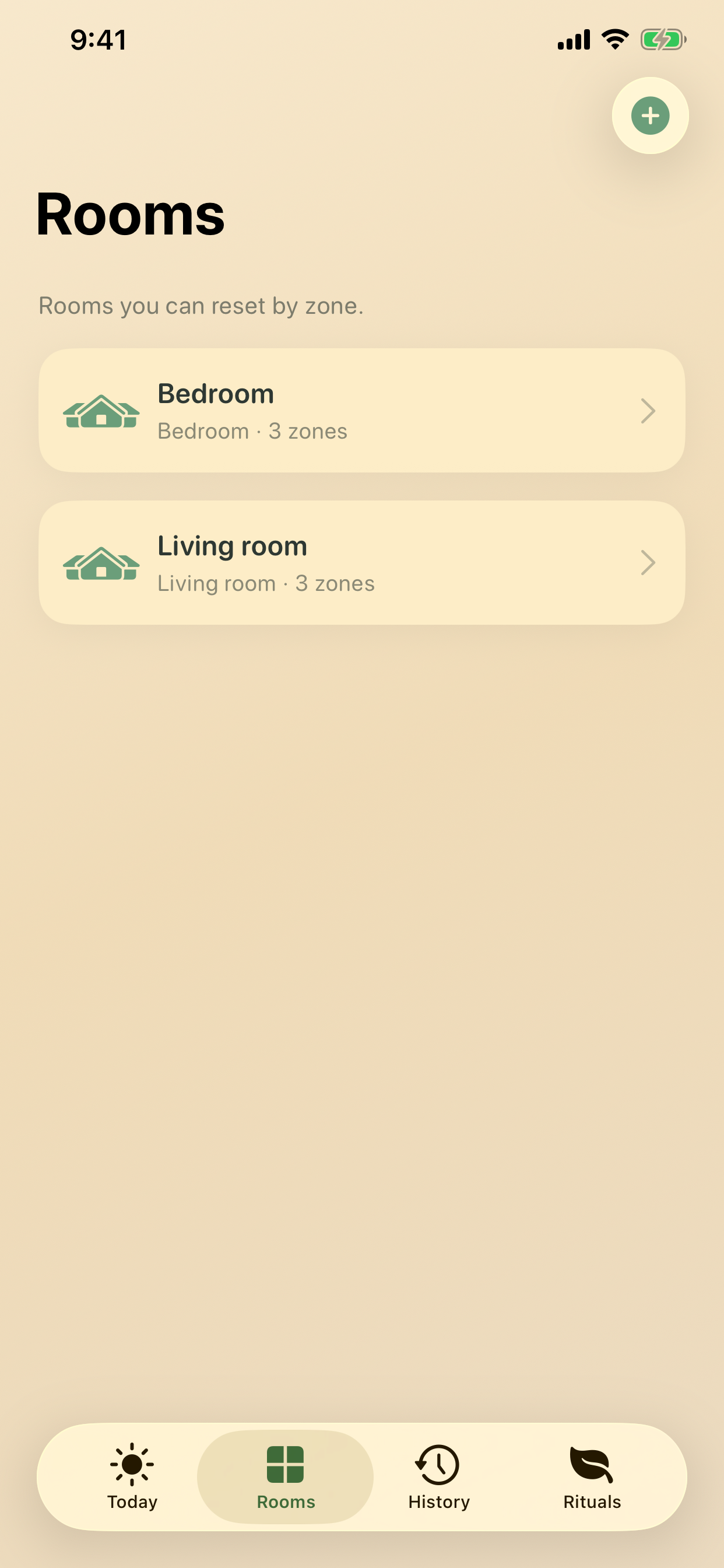 Rooms library list